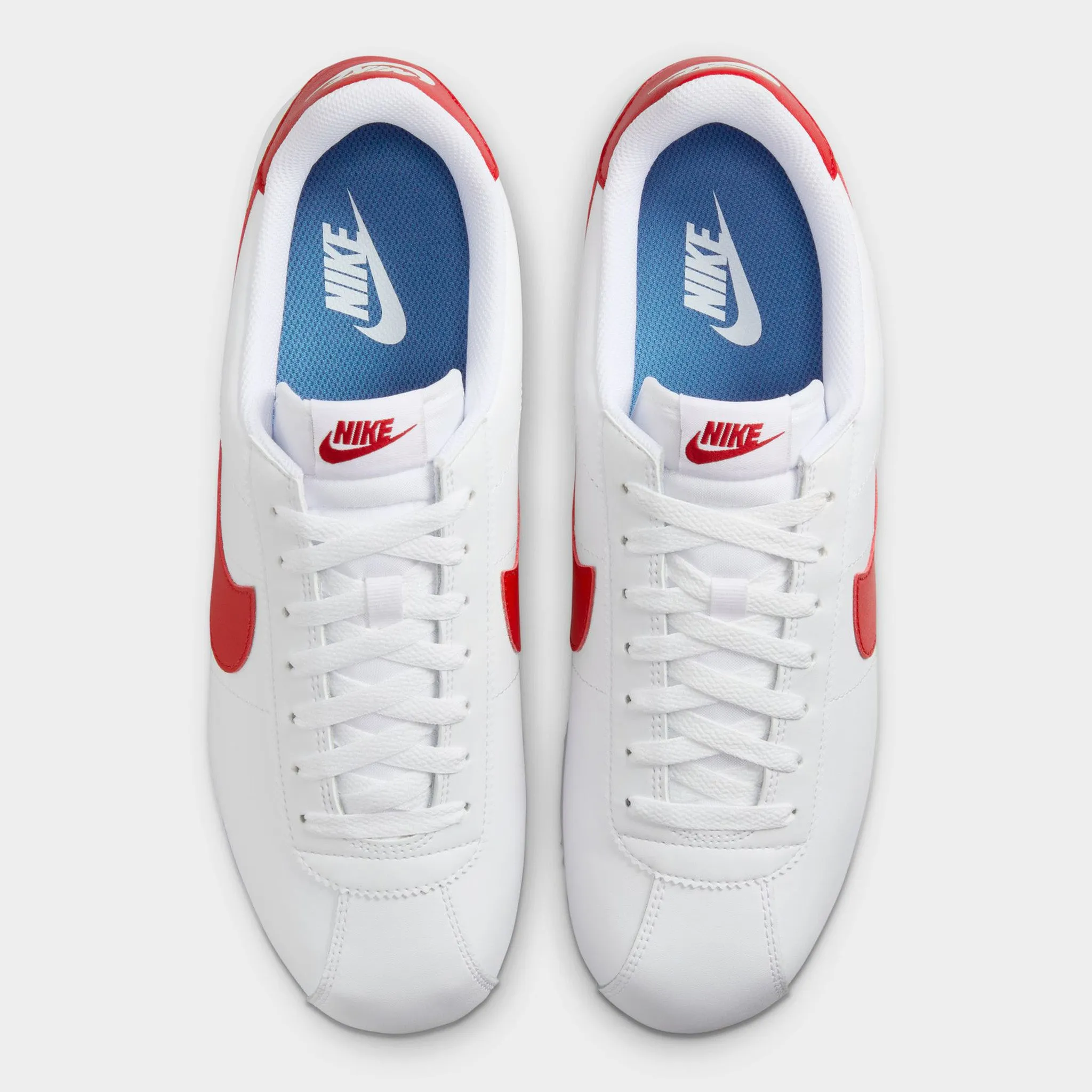 Nike Cortez White / Varsity Red - Varsity Blue School Ready