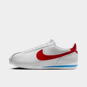 Nike Cortez White / Varsity Red - Varsity Blue Firm Cushion Move Natural