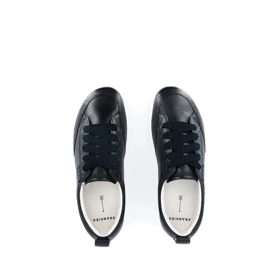 Ankle Support Design Fit Everyday ELLIE V - NAVY LEATHER