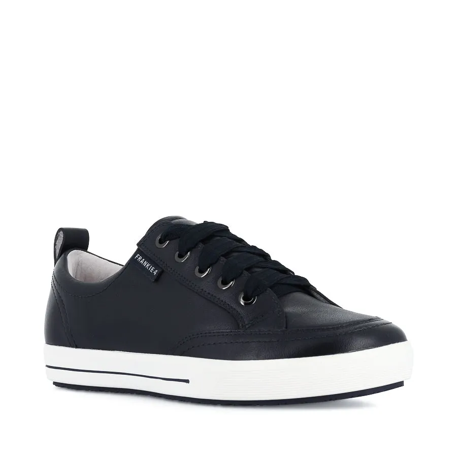 Soft Tongue Design Weekend Fit ELLIE V - NAVY LEATHER