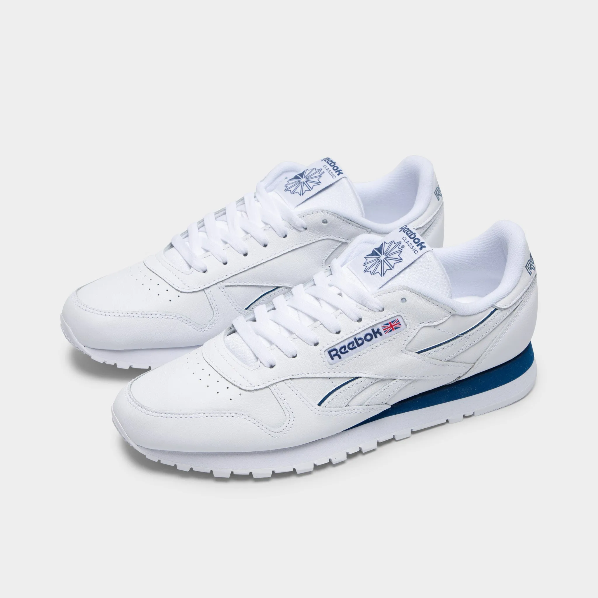 Pilates practitioners - specific functions Reebok Classic Leather White / White - Twilight Blue