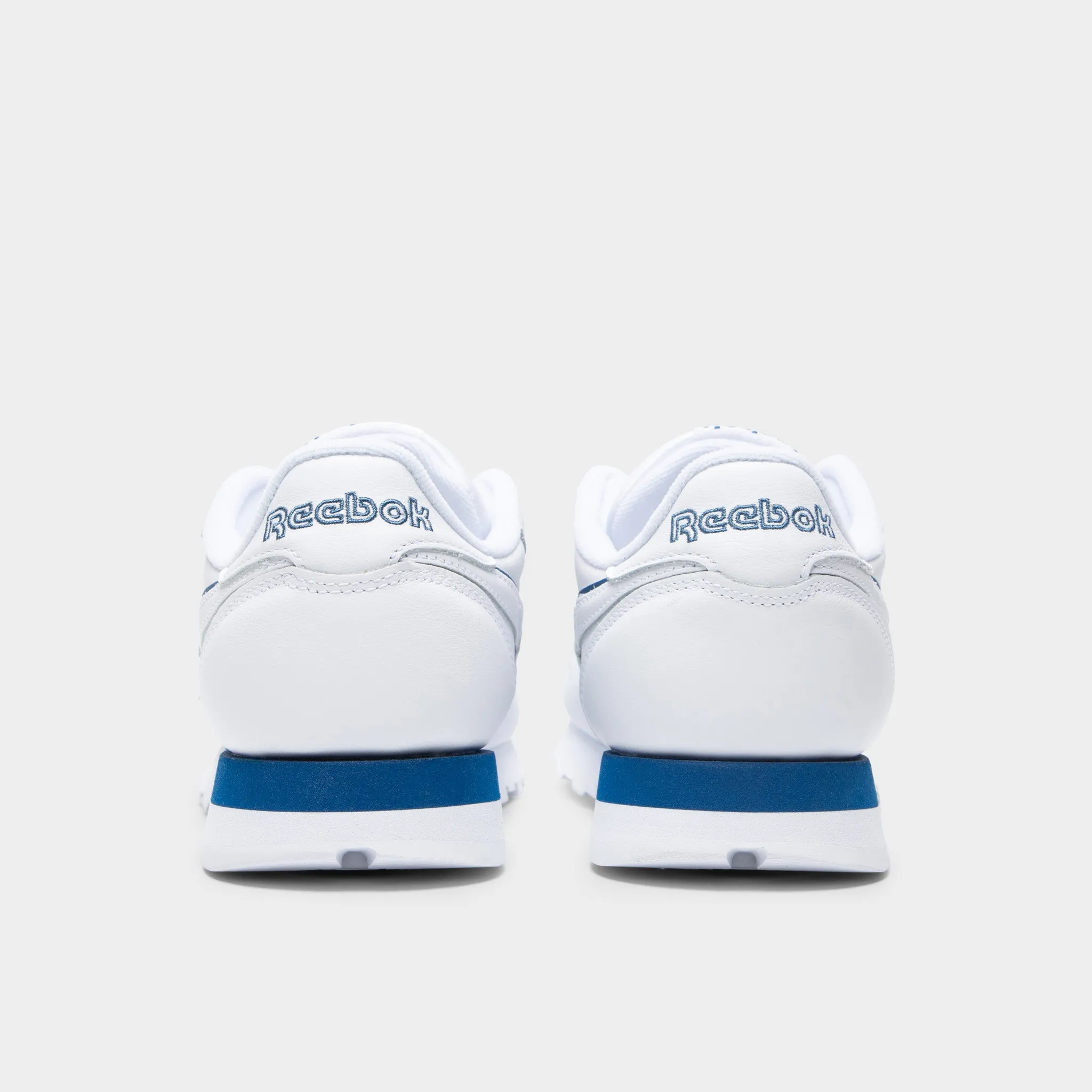 Reebok Classic Leather White / White - Twilight Blue Business Trip