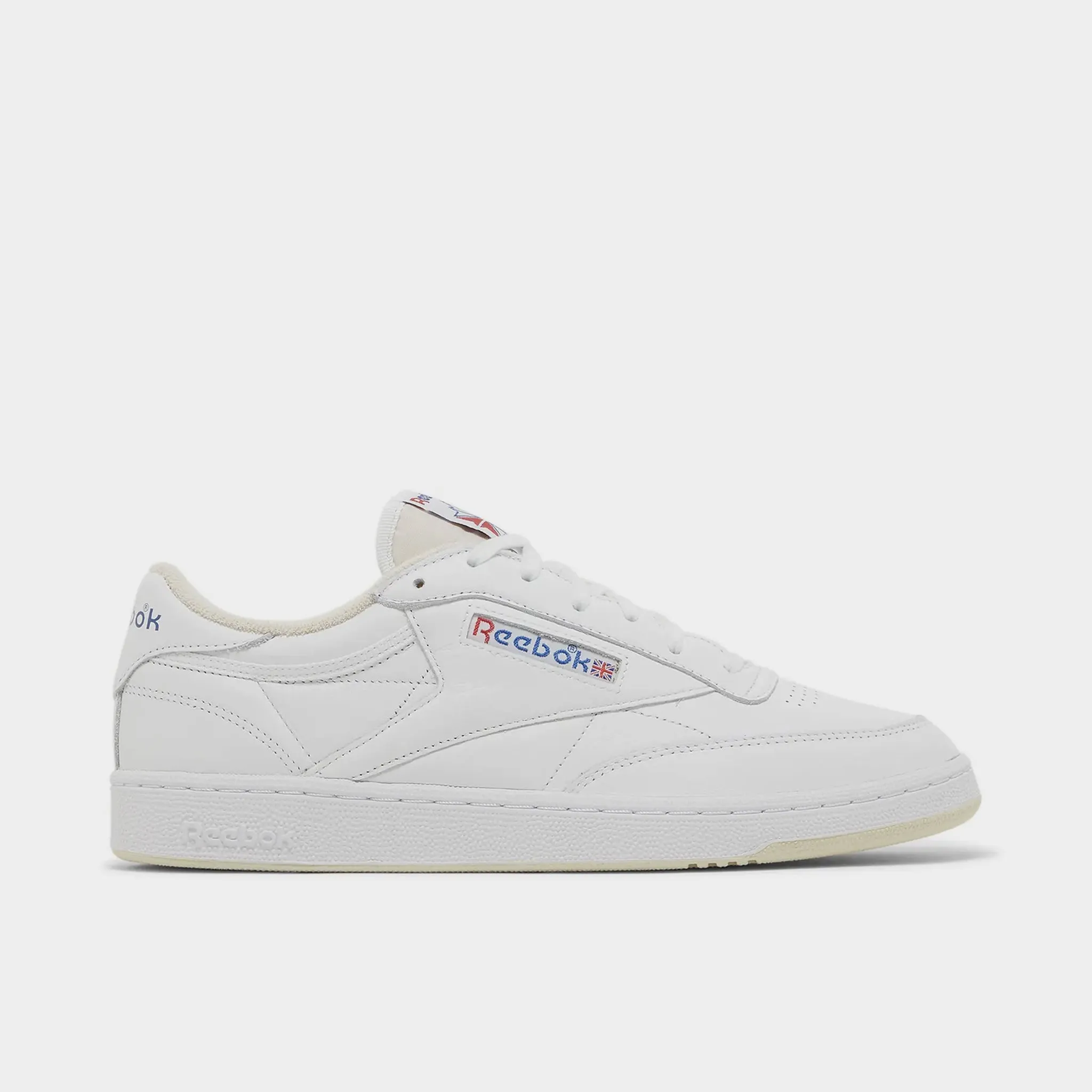 multi-color Reebok Club C 85 Vintage White / Vector Blue