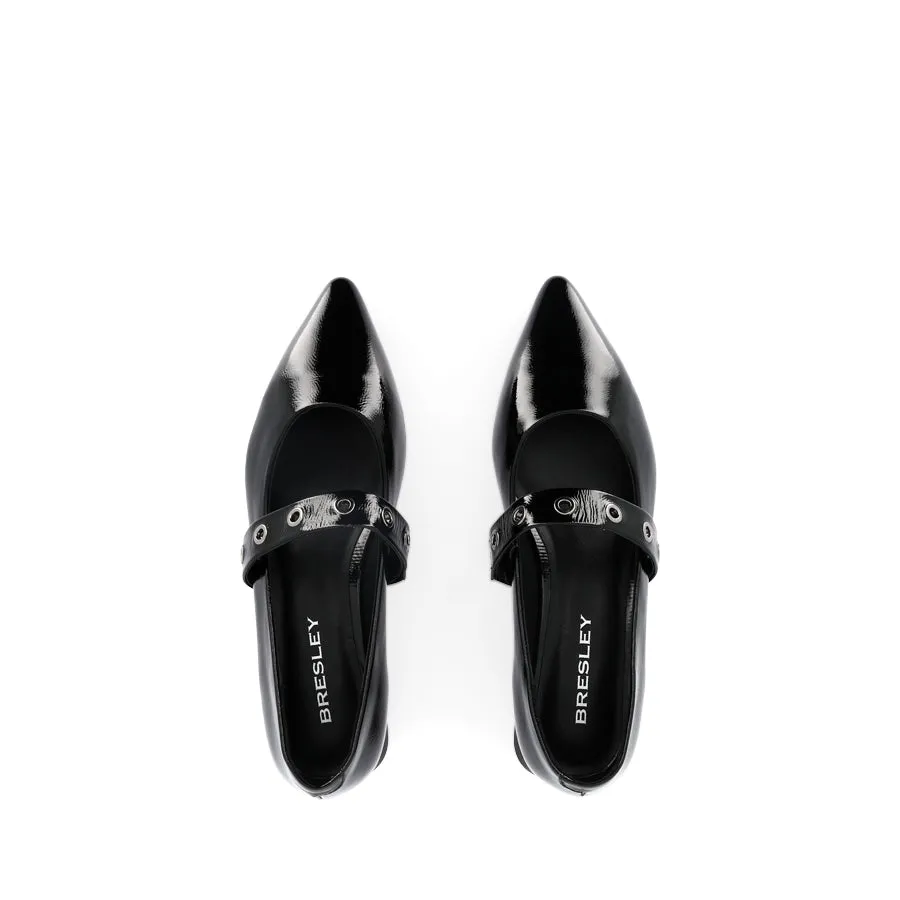 REED II - BLACK PATENT Outdoor shoes