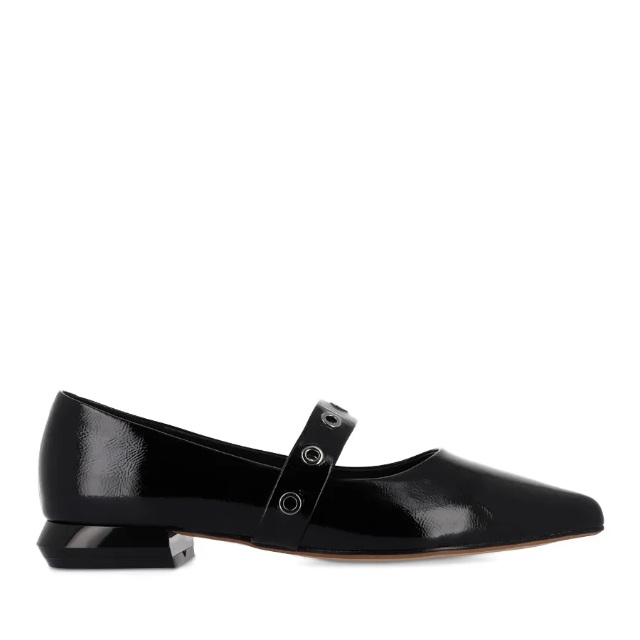 Comfortable Slip-On REED II - BLACK PATENT