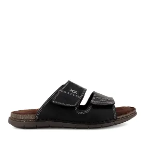 REEF - BLACK LEATHER Single Strap