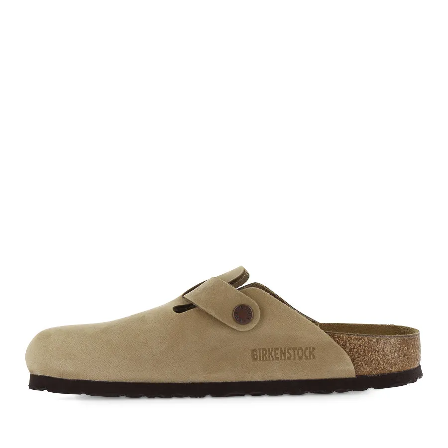 Daily Fit Sturdy BOSTON NATURAL LEATHER NARROW - TOBACCO BROWN OILED LEATHER