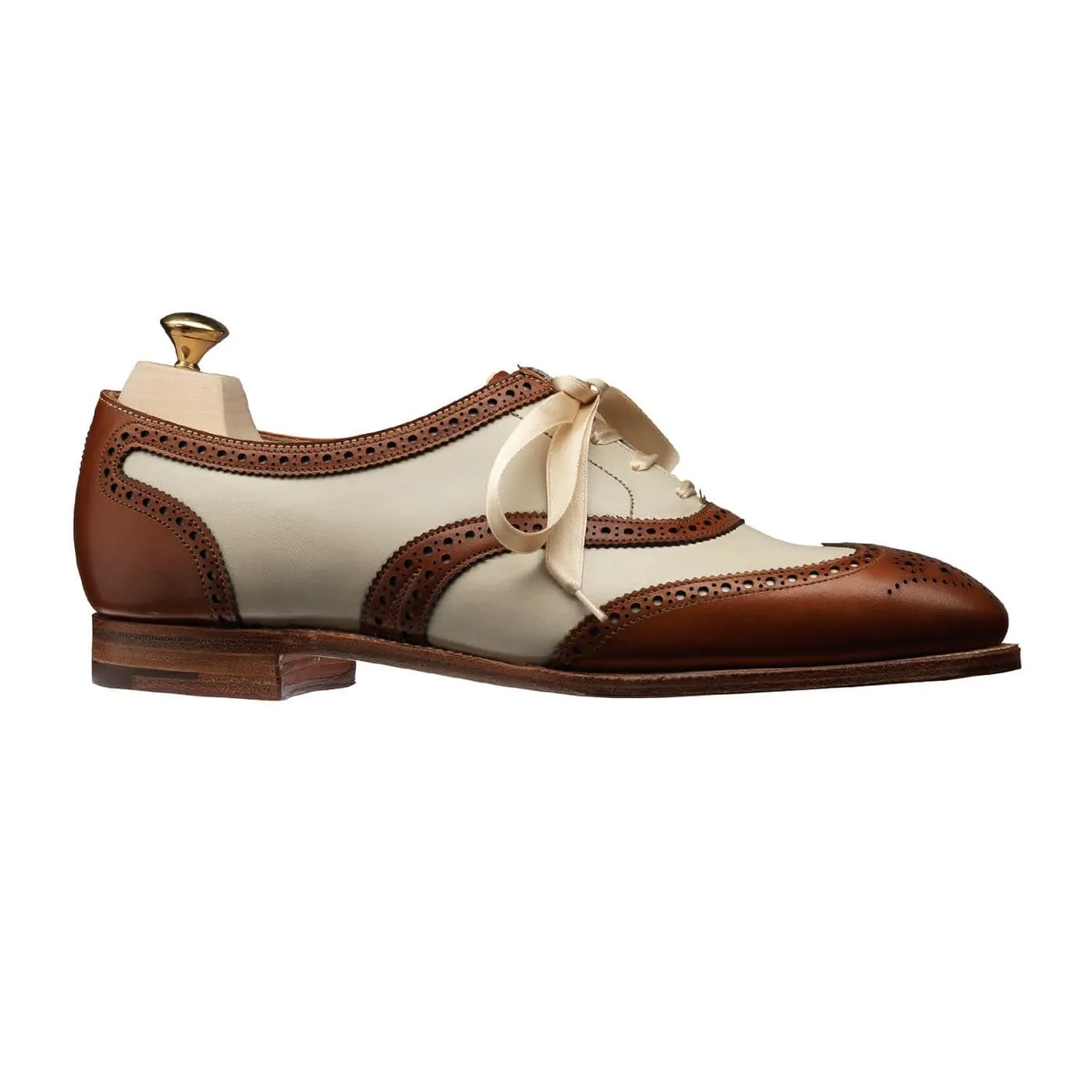Alice Tan & Ivory Burnished Calf Premium Durability