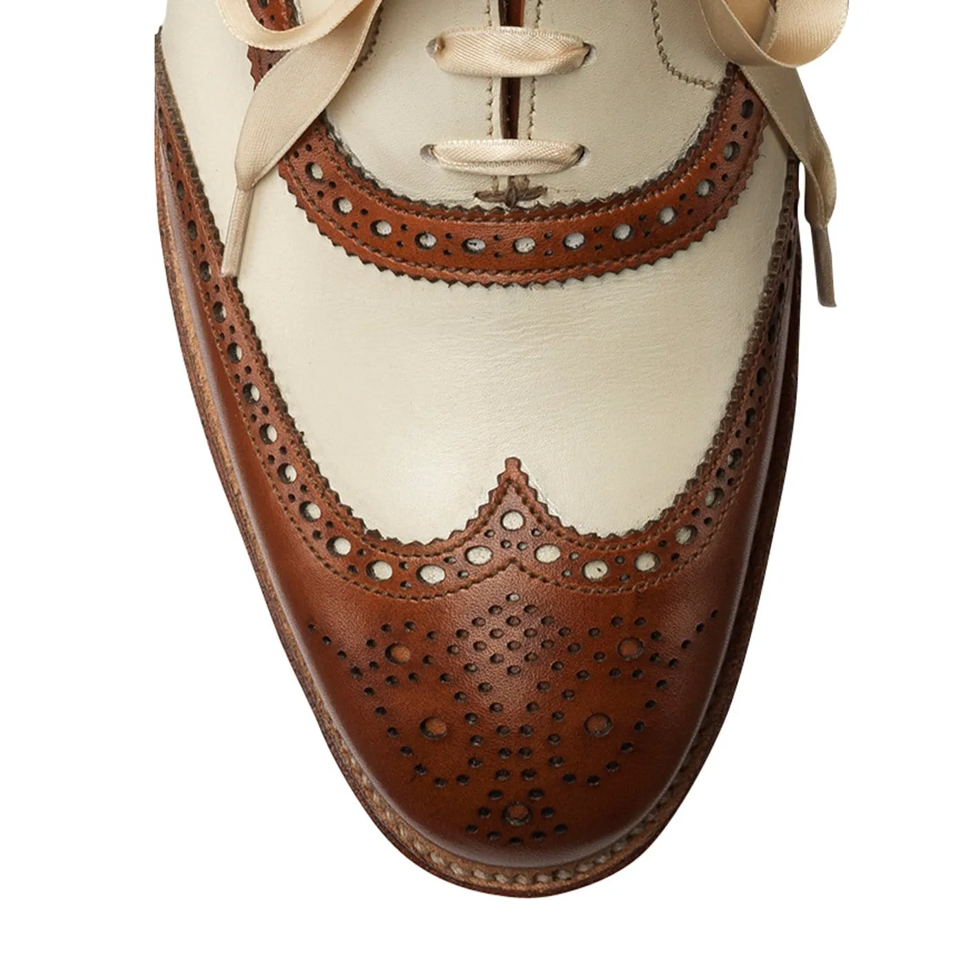 Work Ready Alice Tan & Ivory Burnished Calf