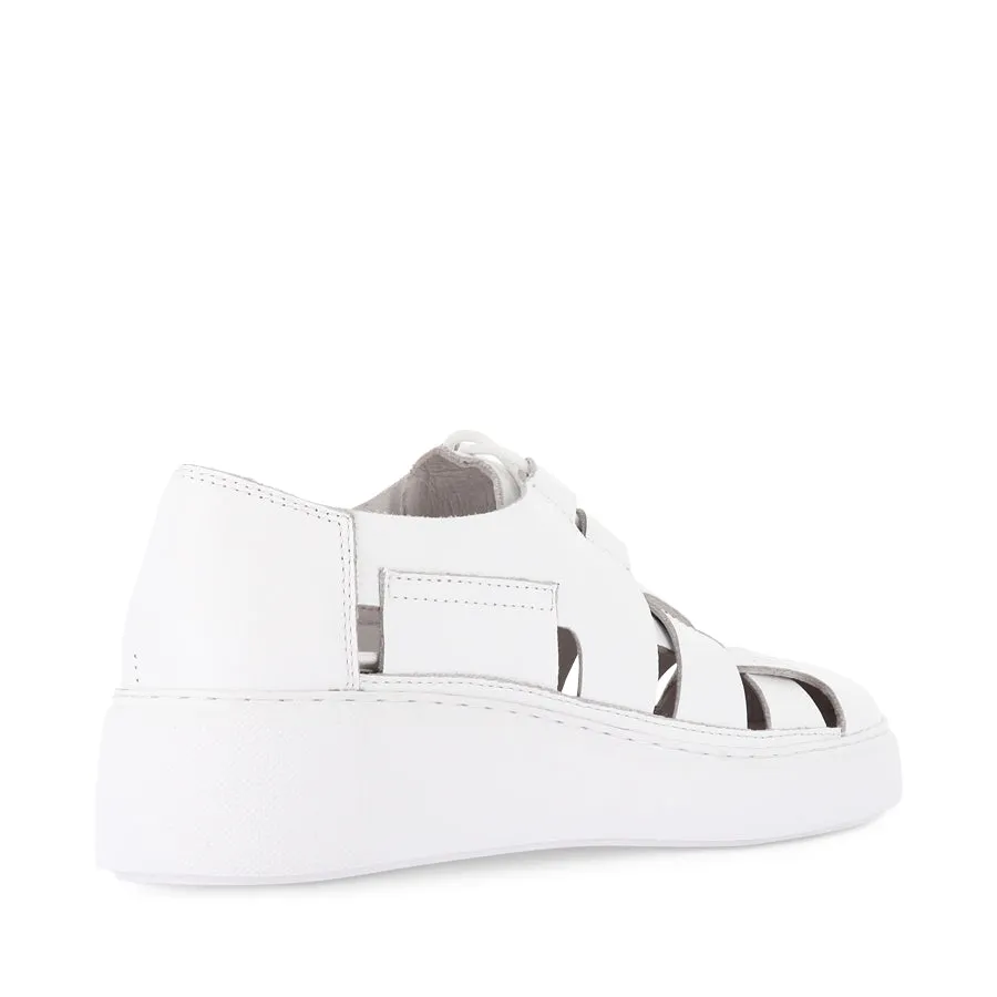 Impact Diffusion Layers Microfiber Heel Counter YAO - WHITE LEATHER