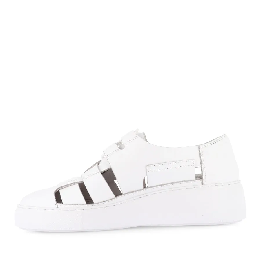 Stride Boost Toe box space YAO - WHITE LEATHER