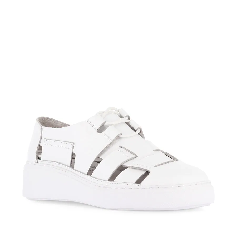 YAO - WHITE LEATHER High Energy Return Sole
