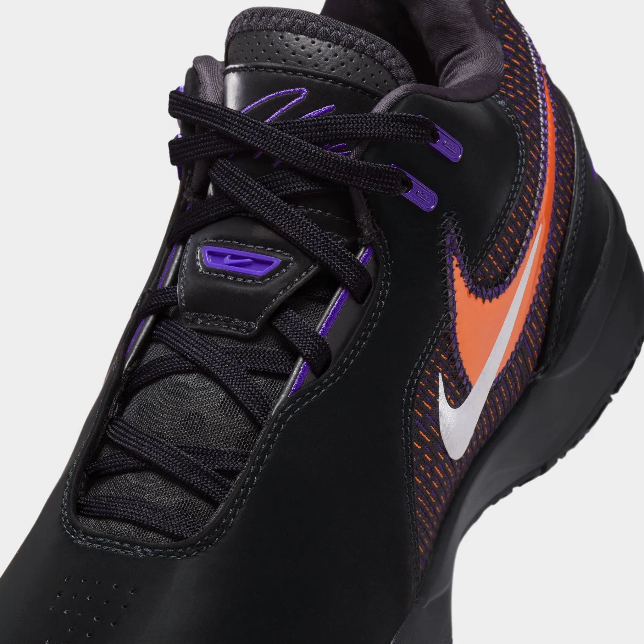 Gym Shoes Performance Tech Nike Zoom LeBron Nxxt Gen Ampd DT Black / White - Field Purple