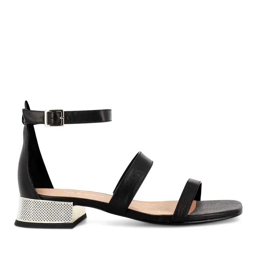 Everyday Wear REINA - BLACK LEATHER