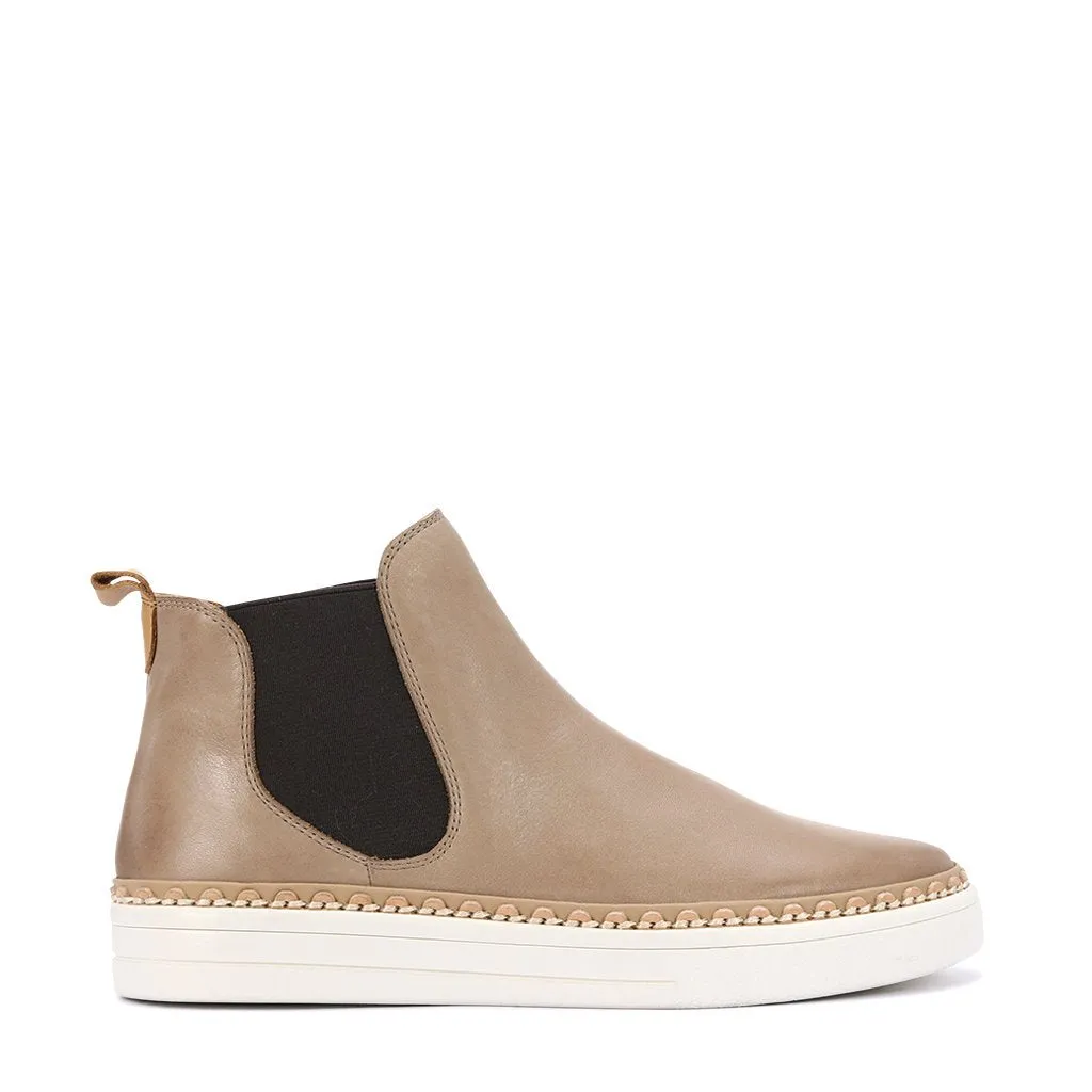 Moora Leather High Sneakers Comfortable Design Features