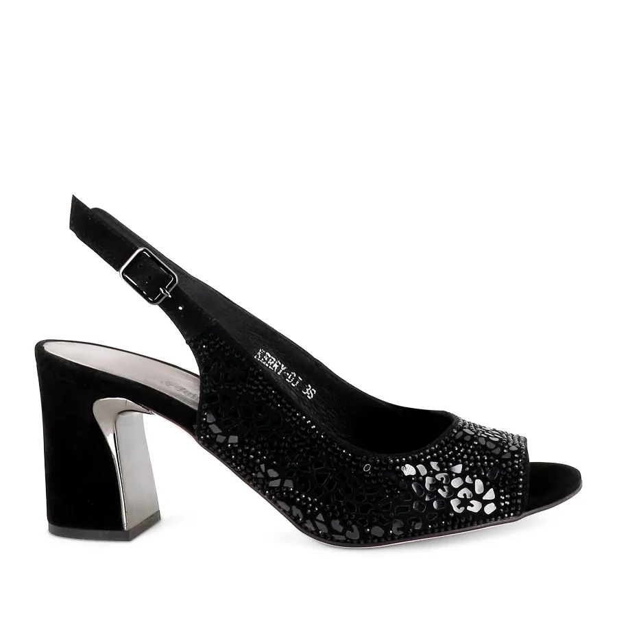 KERRY - BLACK MIX Trendy Step Ribbon Bow