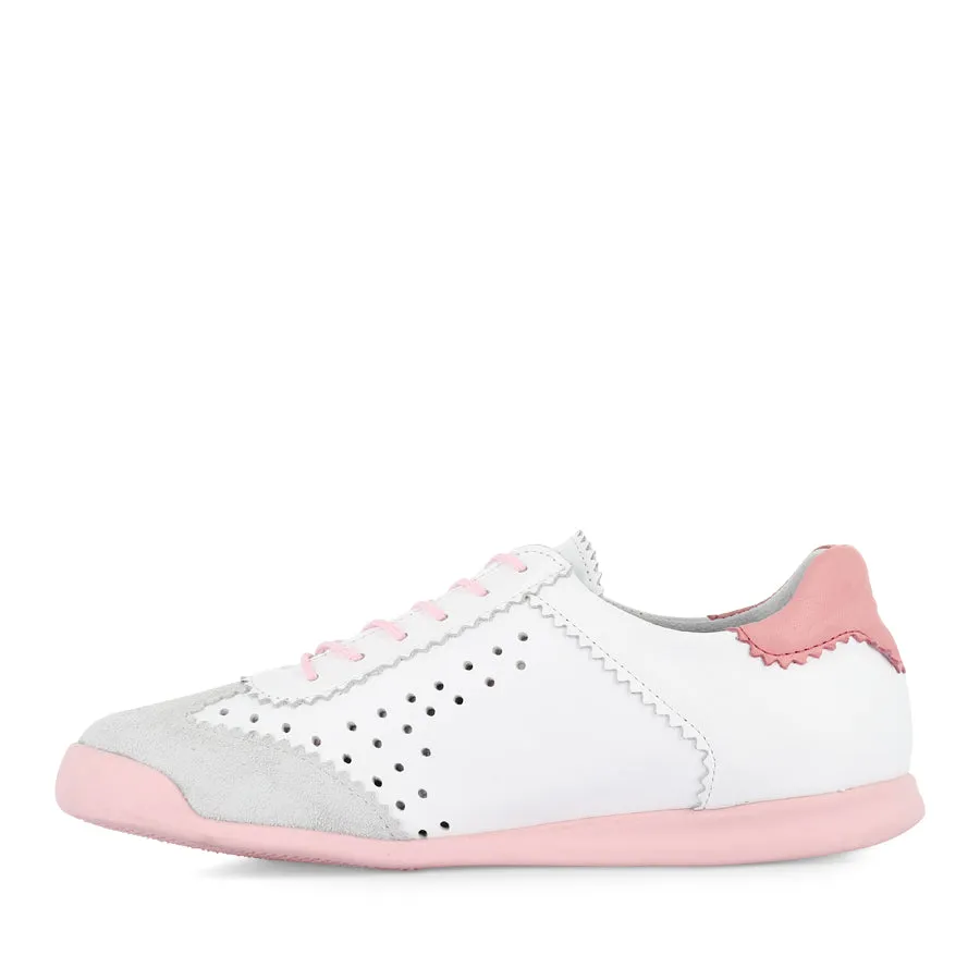 Adaptive Response Platform TERRA PUNCHED - WHITE COMBO LEATHER