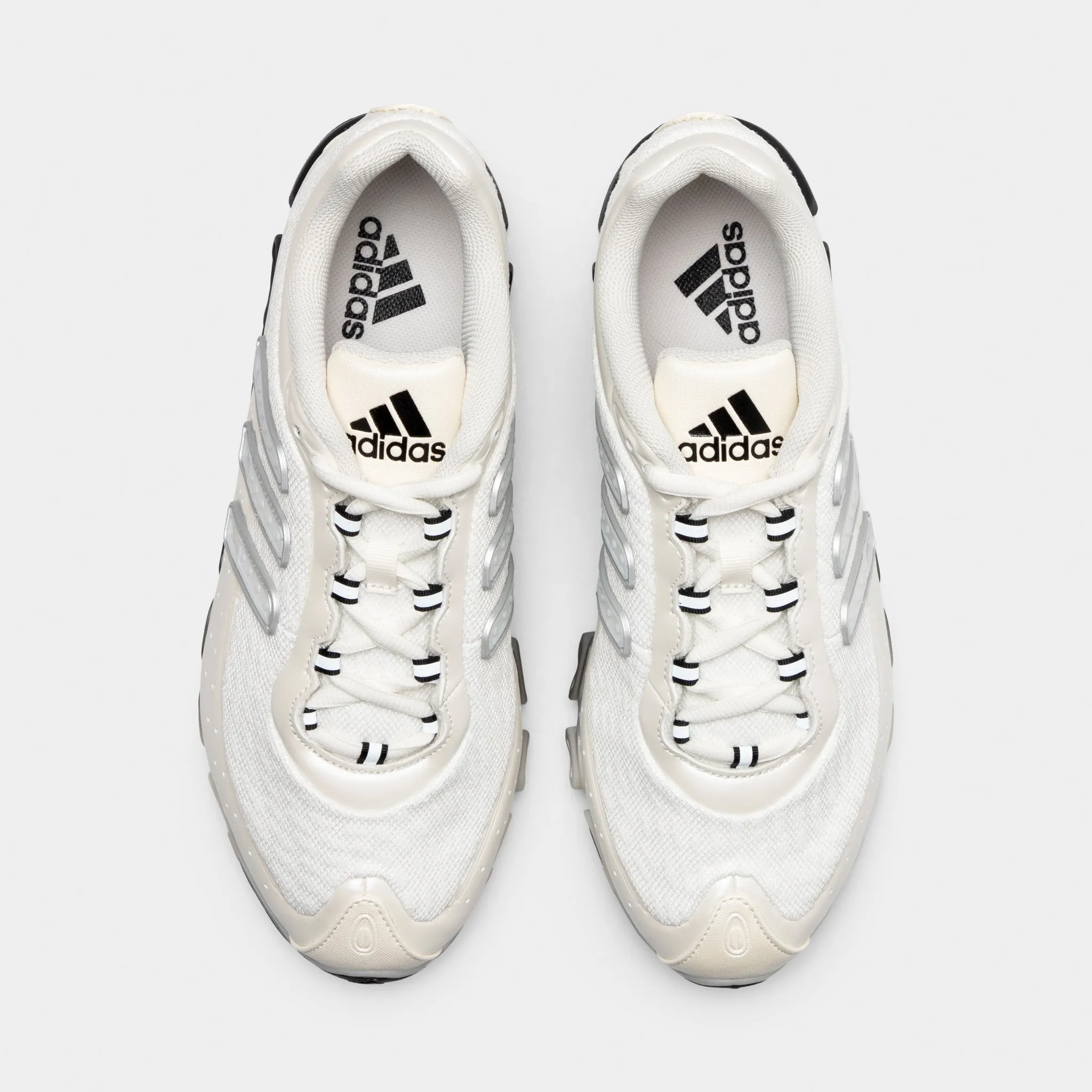 adidas Megaride Zero Metallic Silver / Black Impact Step Refined Look