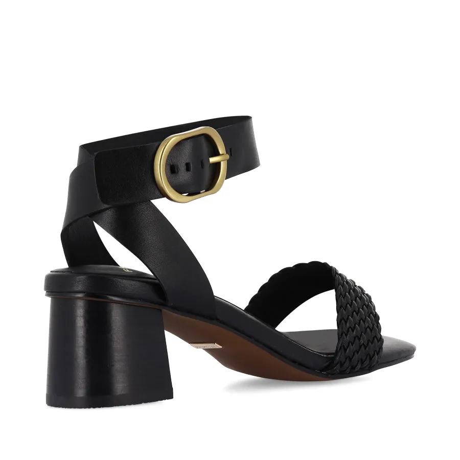 City Glow EADIE - BLACK LEATHER