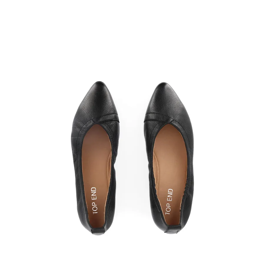 On-Trend Design Camp Mood SEATON - BLACK LEATHER