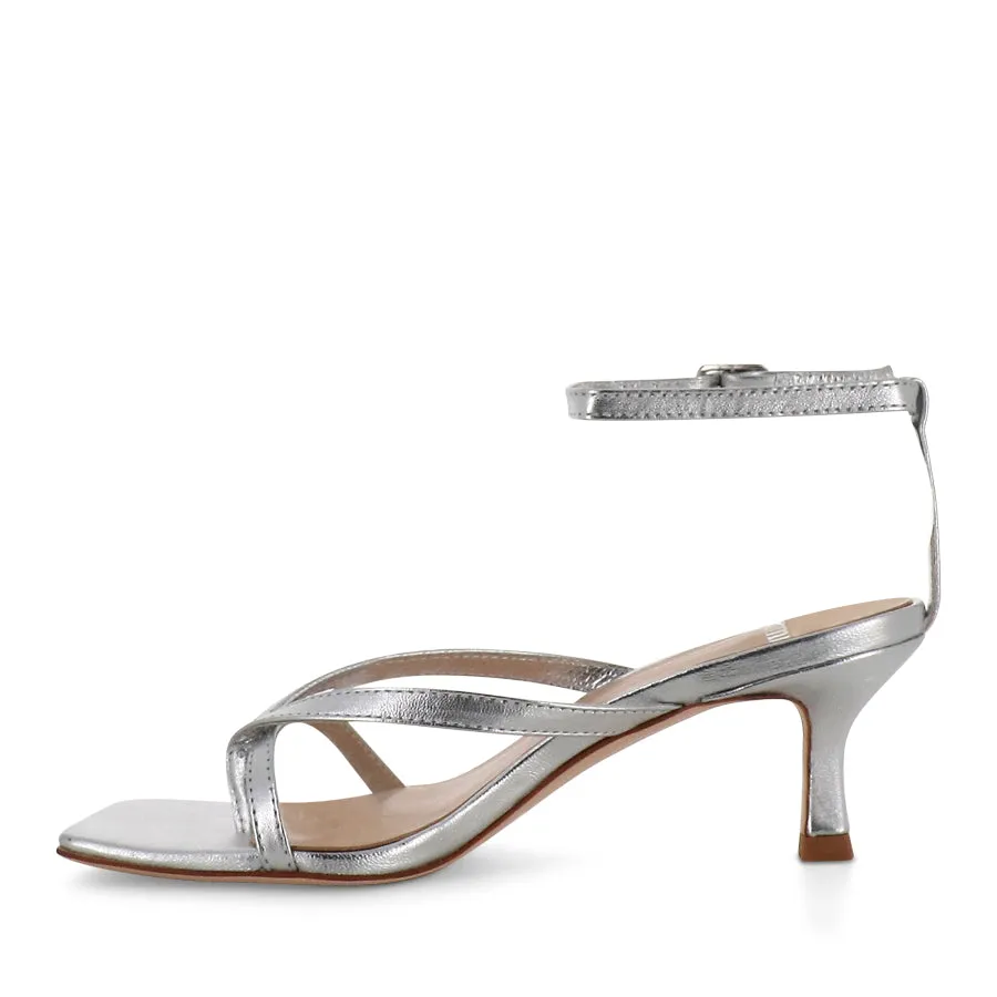Fashionable Holiday Ready DENE - SILVER LEATHER