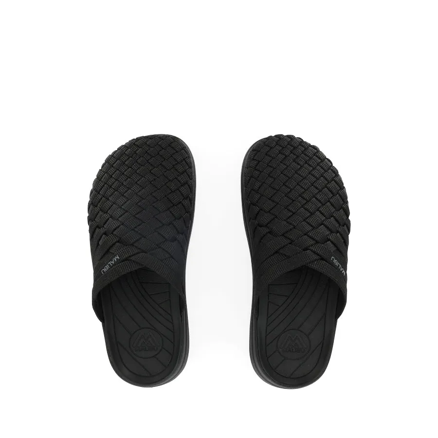 Fashionable Beach Footwear COLONY - BLACK/BLACK POLYESTER