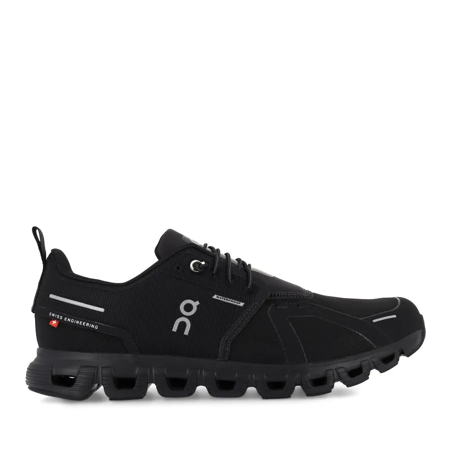 CLOUD 6 WATERPROOF (M) - ALL BLACK Stable Heel