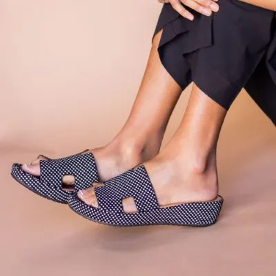 Fresh Drop Bold Neon L'AMOUR DES PIEDS CATIANA  - BLACK & WHITE - CATIAN-LEBLW
