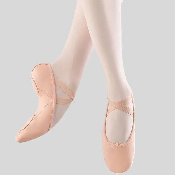 BLOCH PUMP HYBRID LEATHER BALLET SLIPPER - ADULT #S0273L Pain Relief