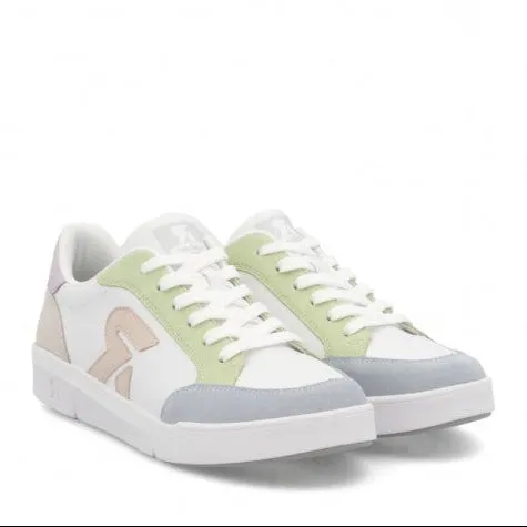 RIEKER DAMEN SNEAKER - 4190981 - WHITE MULTI Night Glow