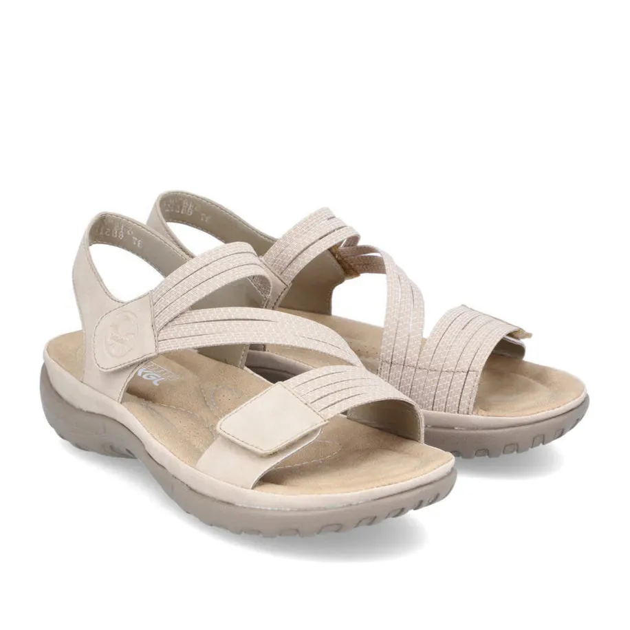 RIEKER FRANJA 6487062 - TAUPE Dive Gear Coastal vibe
