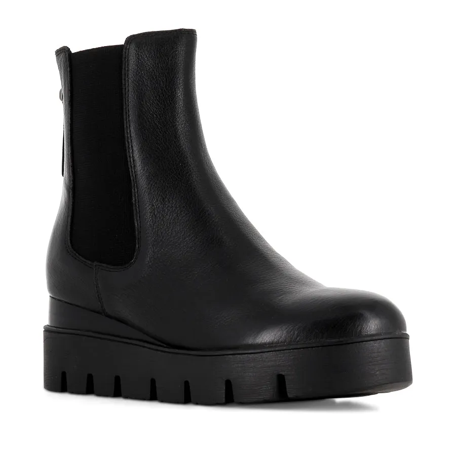 Show Time RINNIT - BLACK BLACK LEATHER
