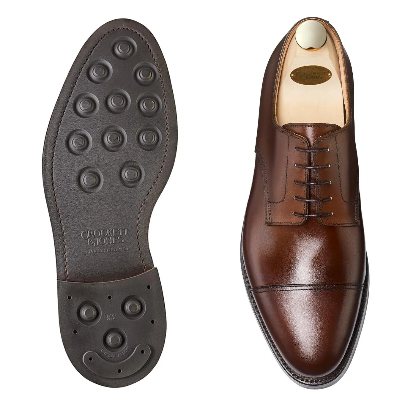 Ripon Dark Brown Burnished Calf Indoor Comfort