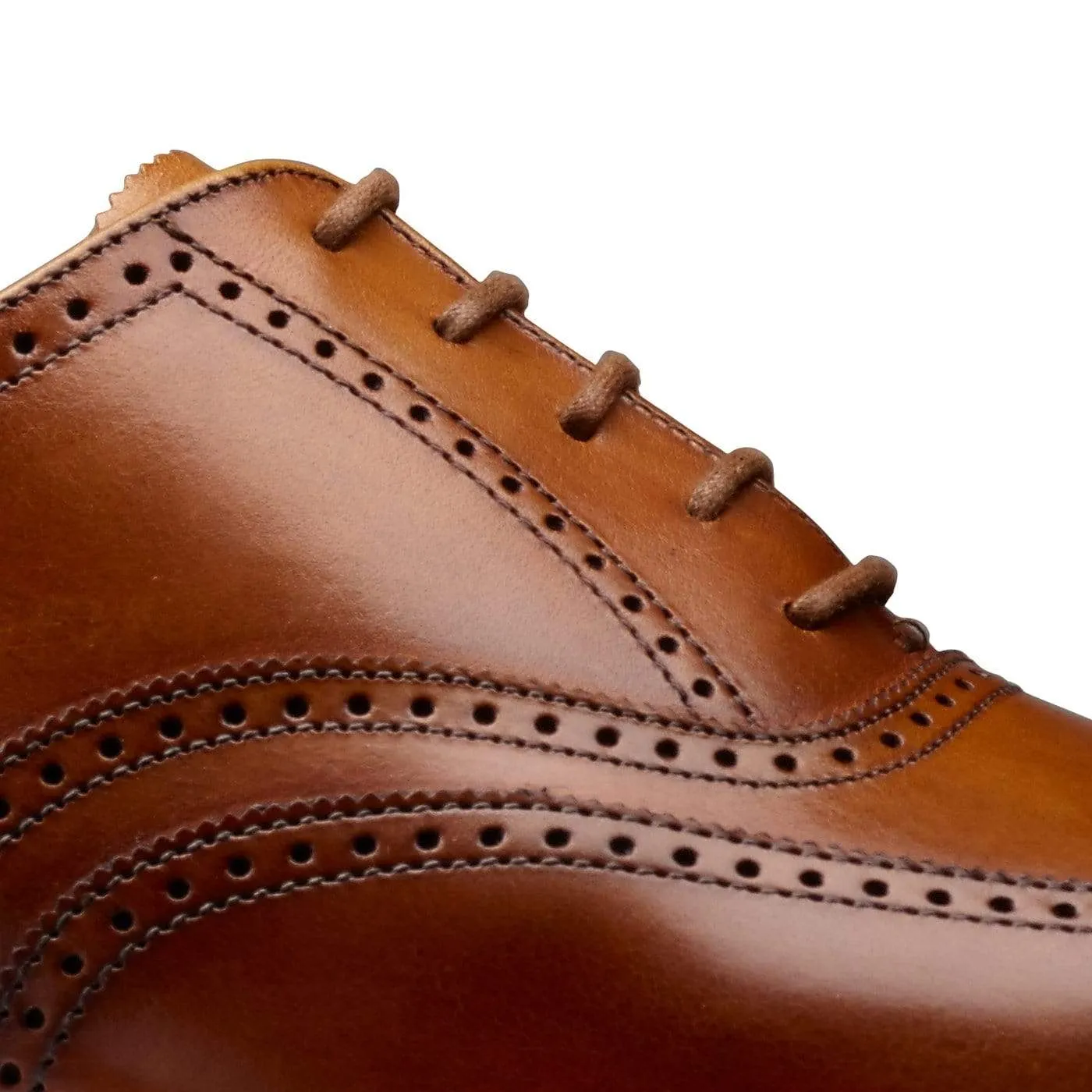 Drummond Tan Burnished Calf Smart Walking Office Wear Shoes
