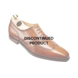 Drummond Tan Burnished Calf Heel Support