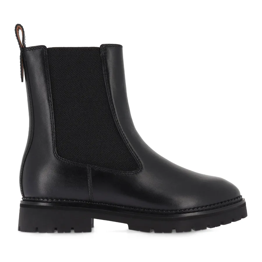 ROCCO - BLACK LEATHER Farm Ready Sturdy Build