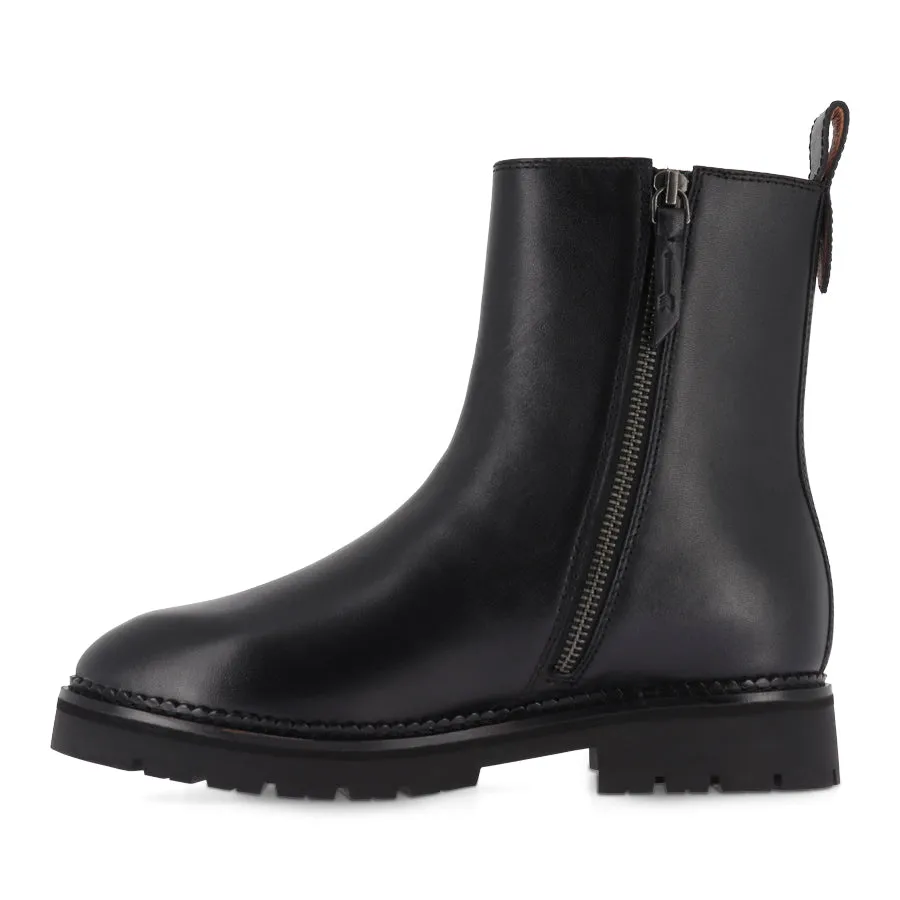 sports Hard Trail ROCCO - BLACK LEATHER