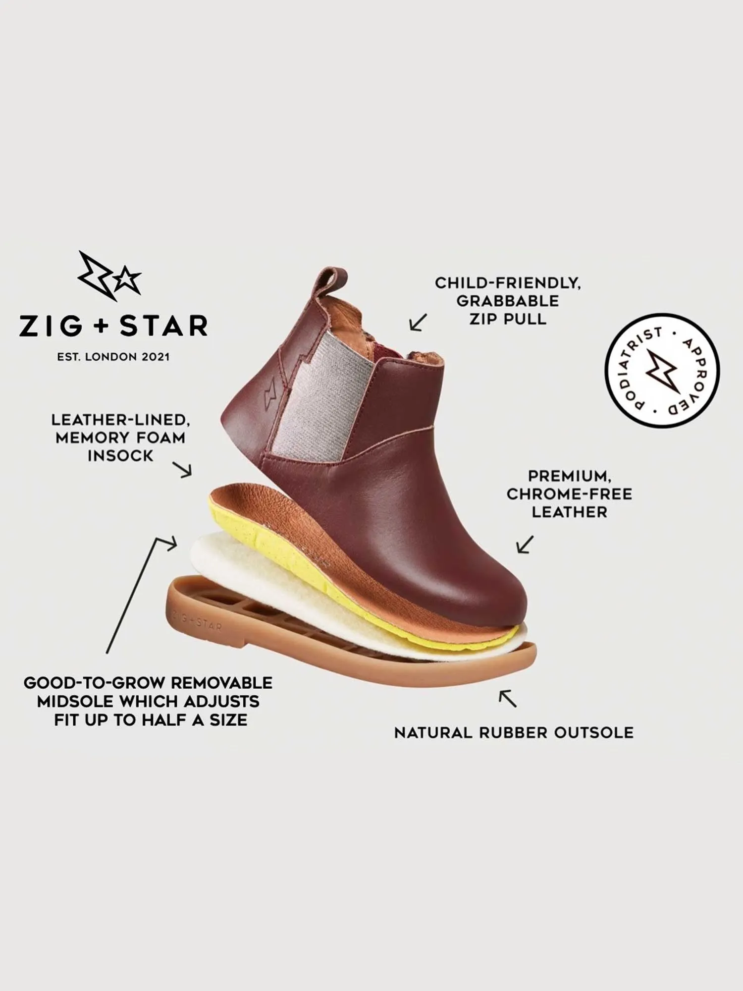 Heavy Terrain Rough Ground Rockit Infant Kids' Boot Tan