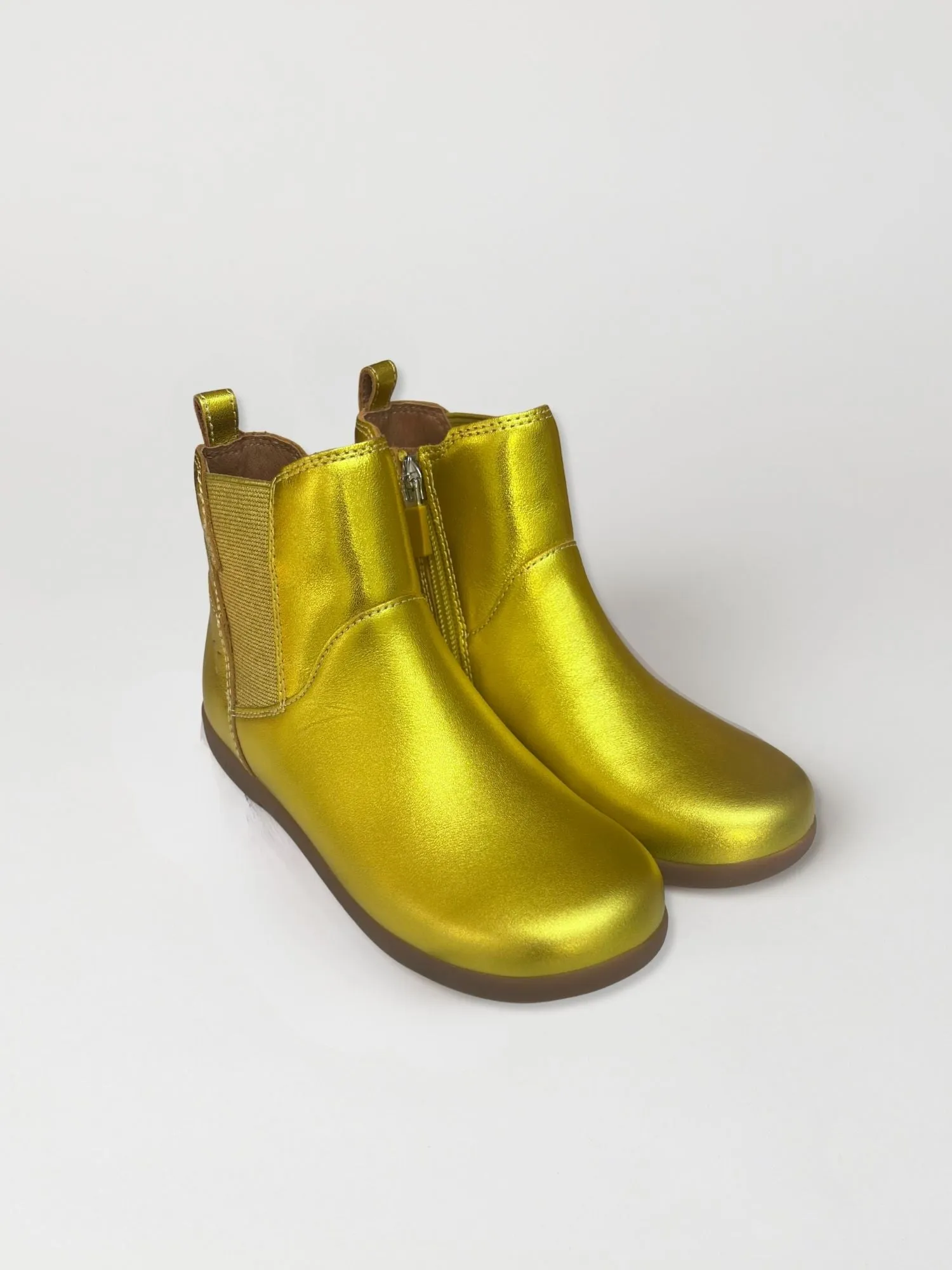 Rockit Junior Kids' Boot Acid Yellow Metallic High   Quality Hard Ground