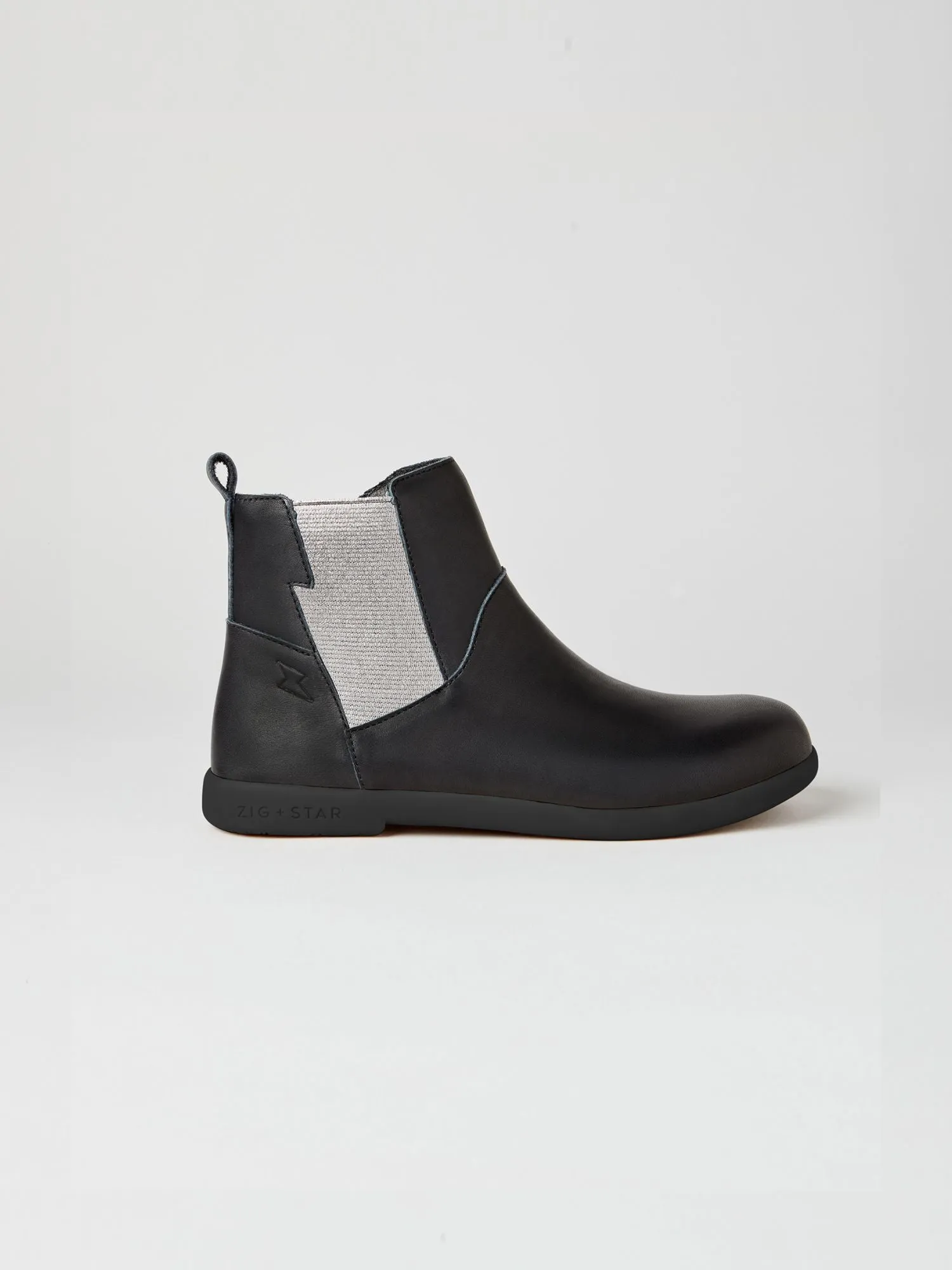 Rockit Junior Kids' Boot Black/Pewter with Black Sole Wild Edge
