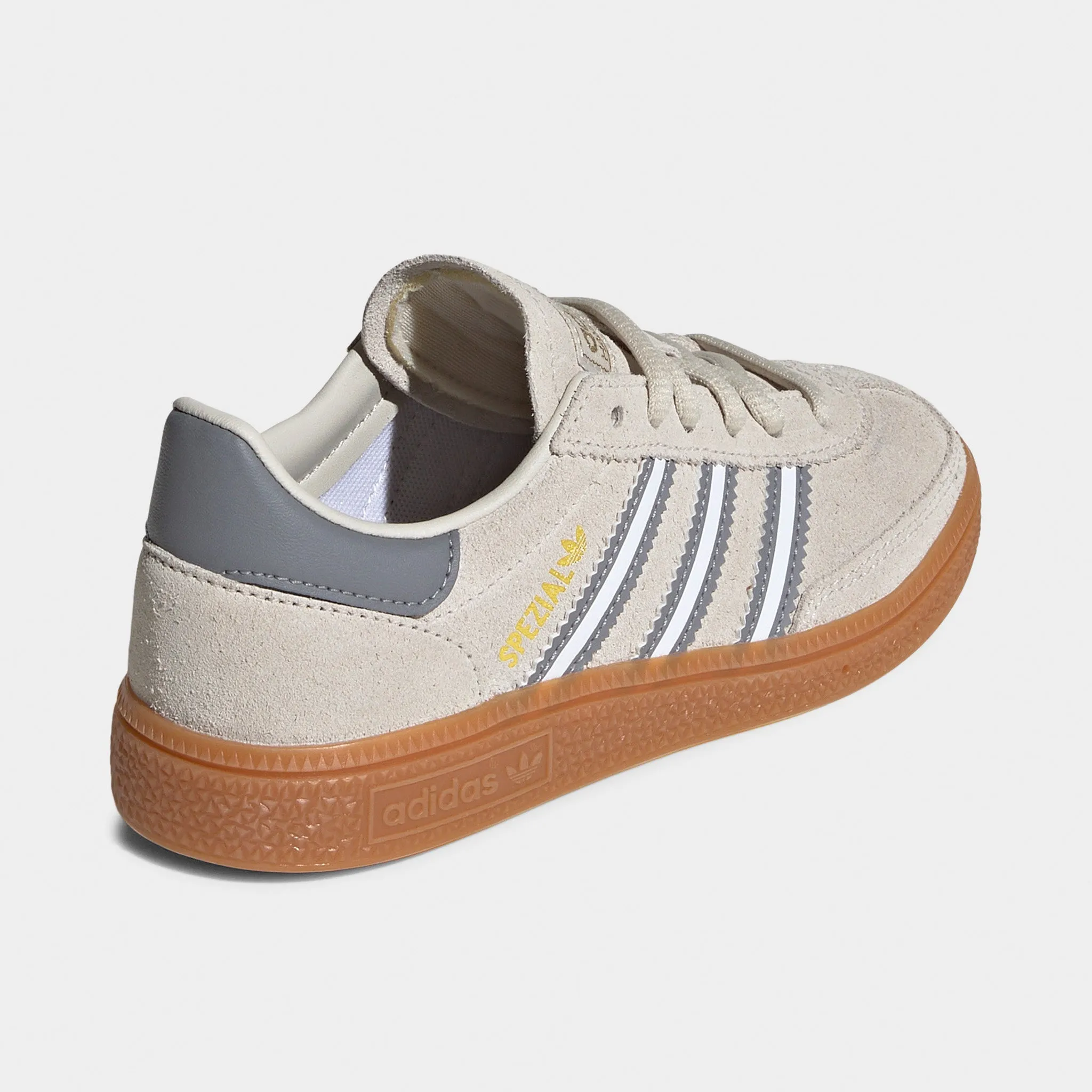 Lightweight EVA Foam Design adidas Originals Children's Handball Spezial Alumina / Footwear White `