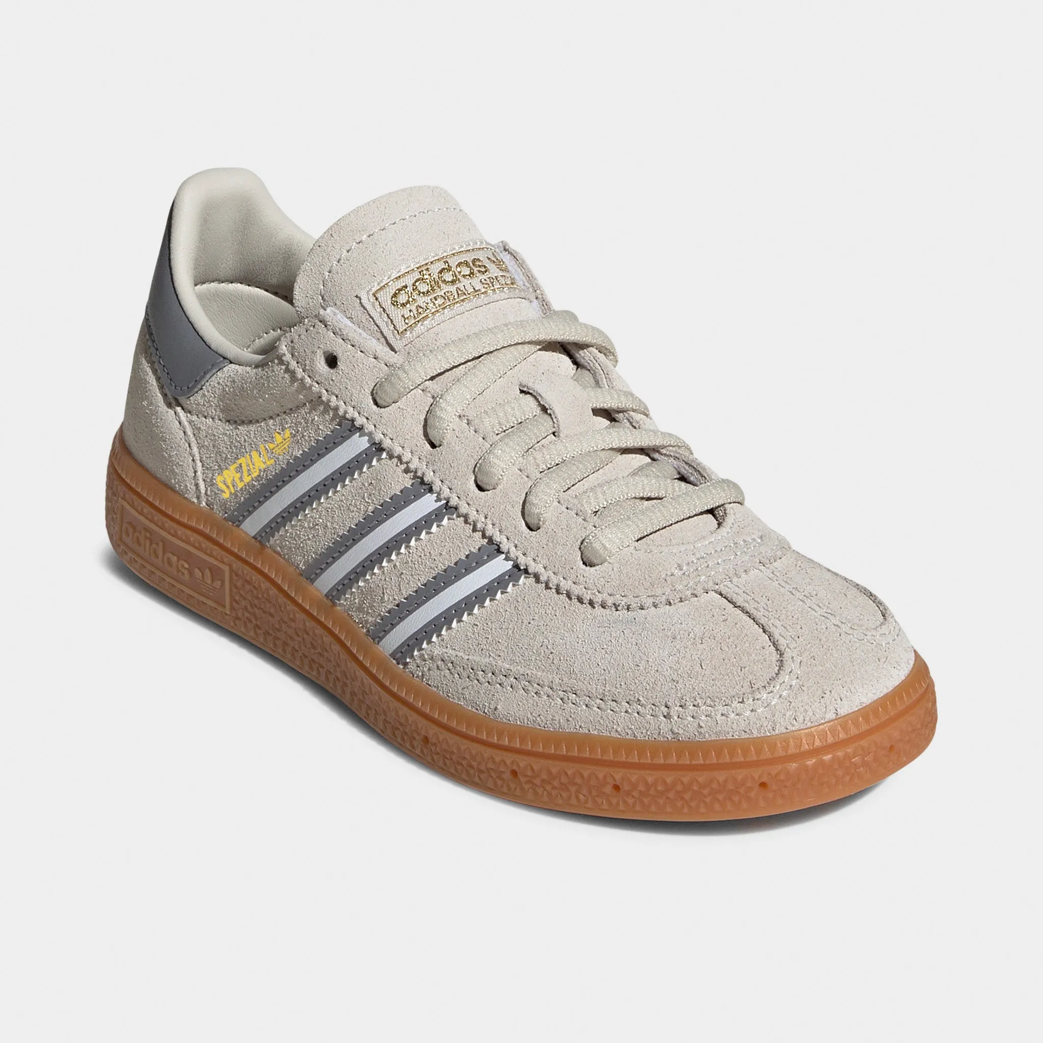 adidas Originals Children's Handball Spezial Alumina / Footwear White ` Rugged Traction