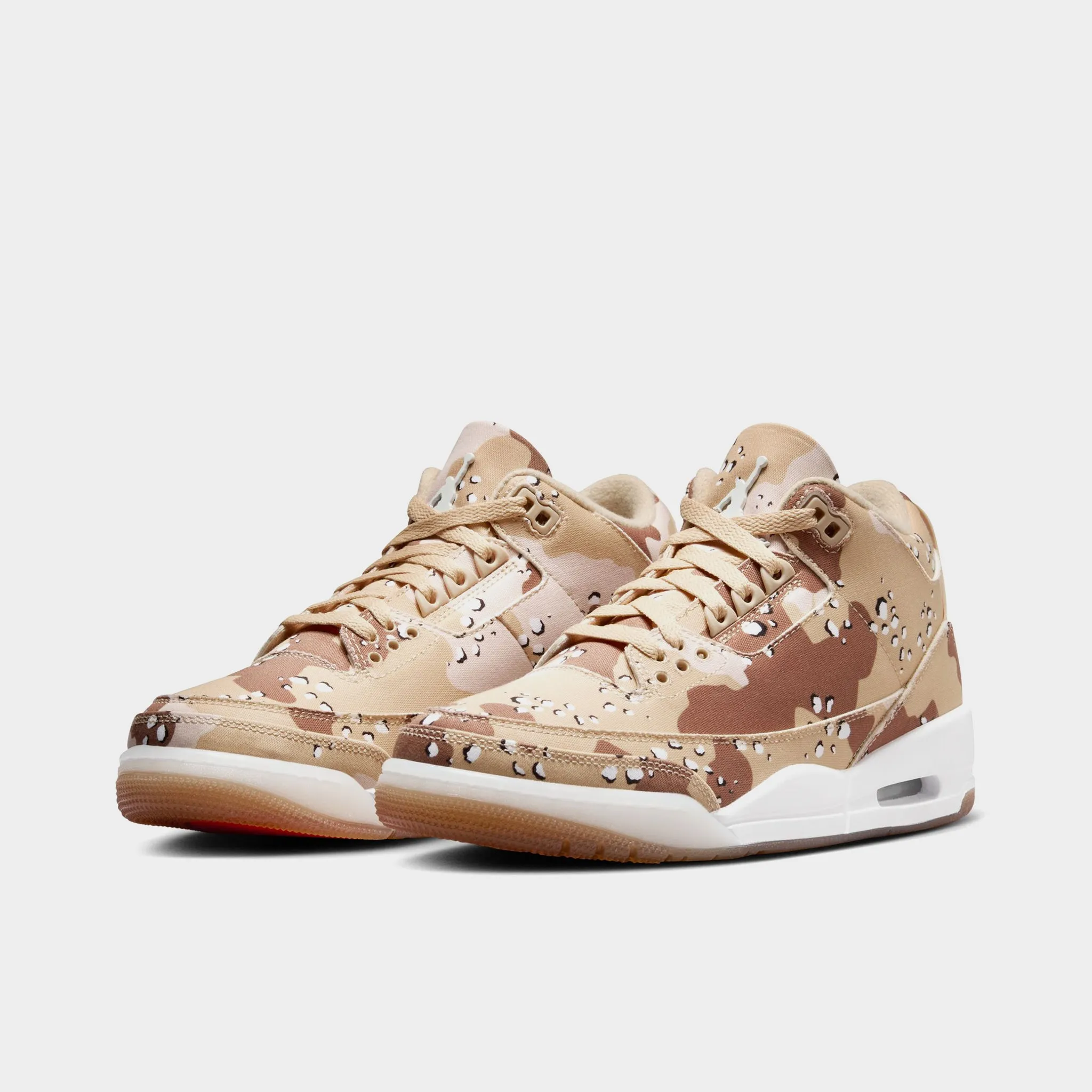 Cloud cushion Jordan Women's 3 Retro Tex DK Driftwood / Sail Hemp - Velvet Brown