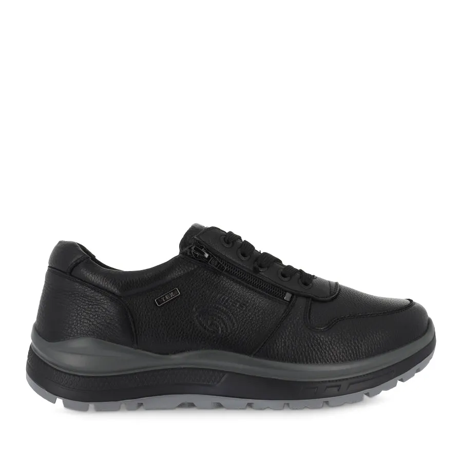 RORY R-1282 - BLACK LEATHER Smooth Zone Padded