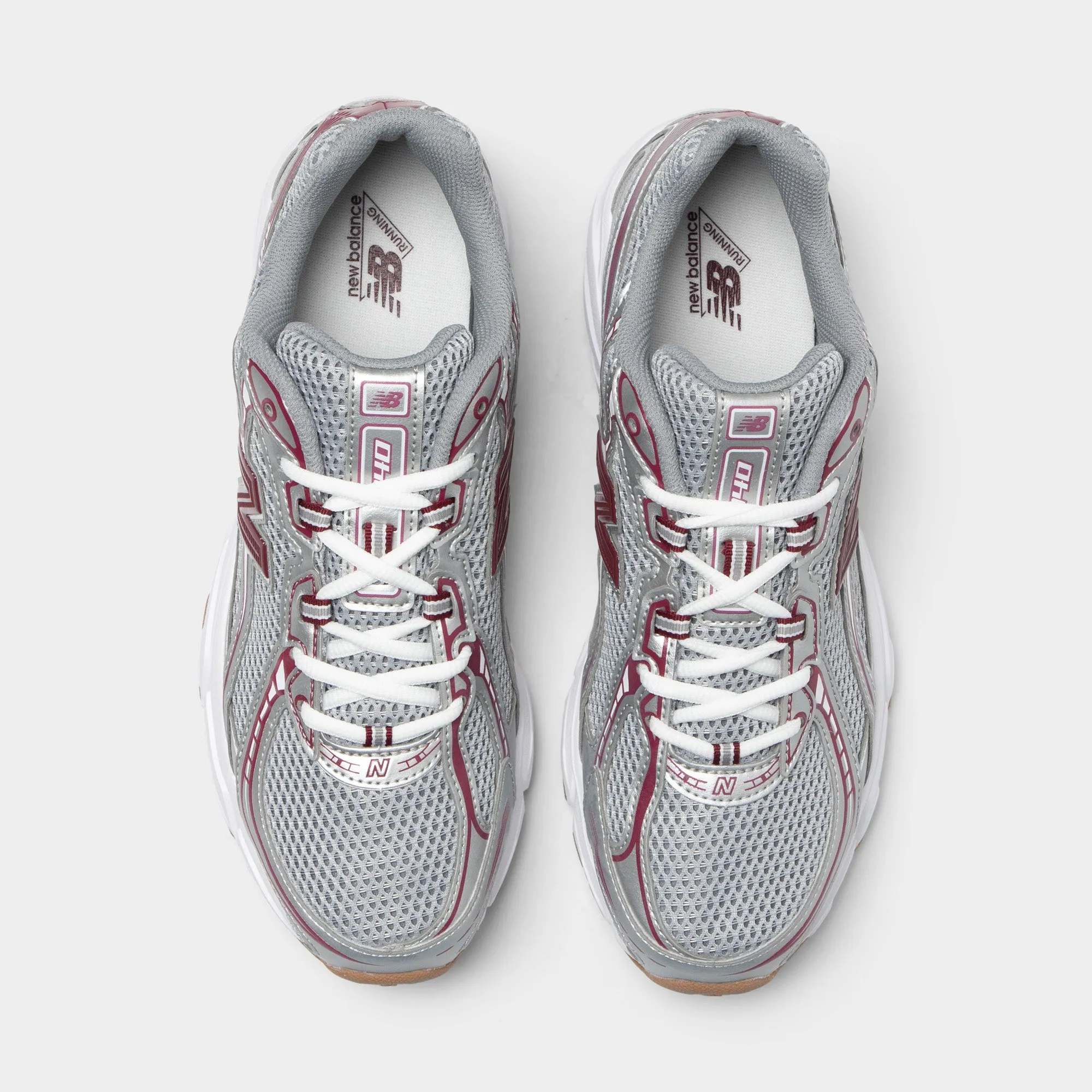 New Balance 740 Monarch Burgundy / Slate Grey Sports use Adaptive Cushioning System