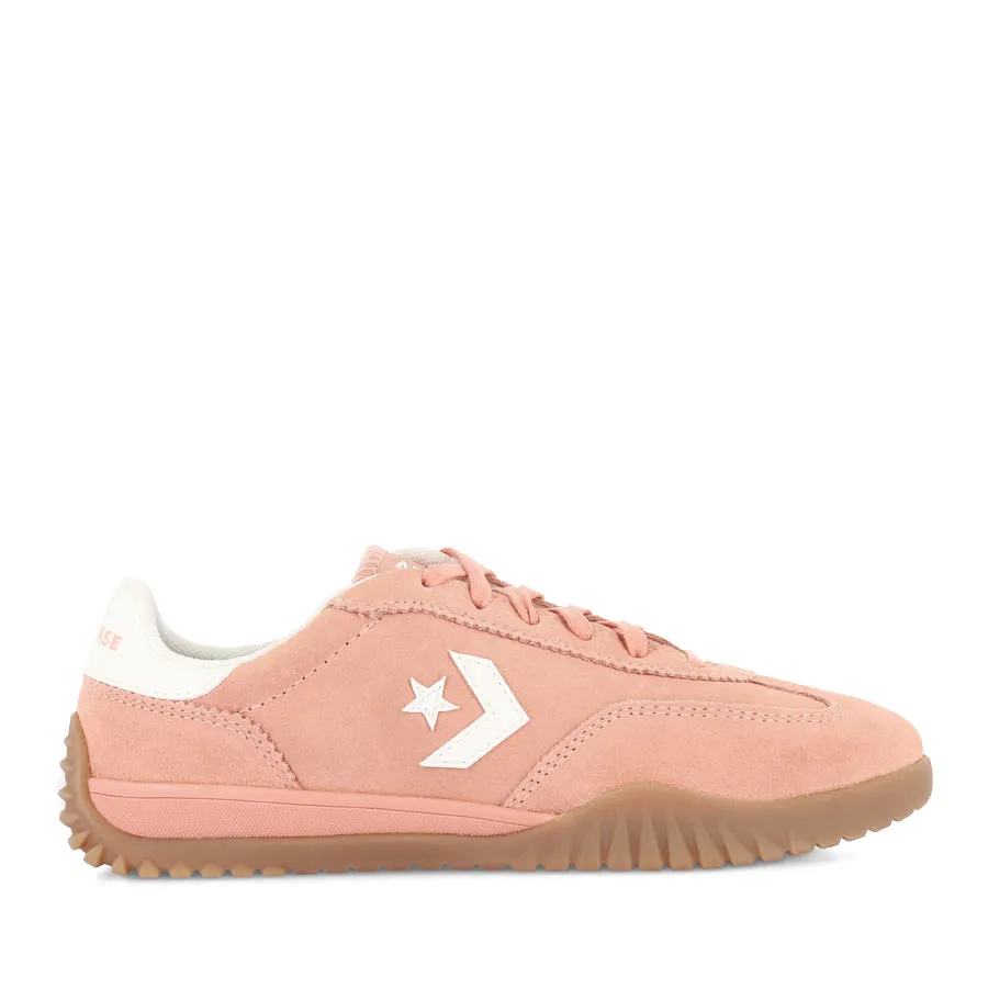 RUN STAR TRAINER LOW SUEDE - FLAMINGO FADE/EGRET/LIGHT BROWN Lean Motion flex design