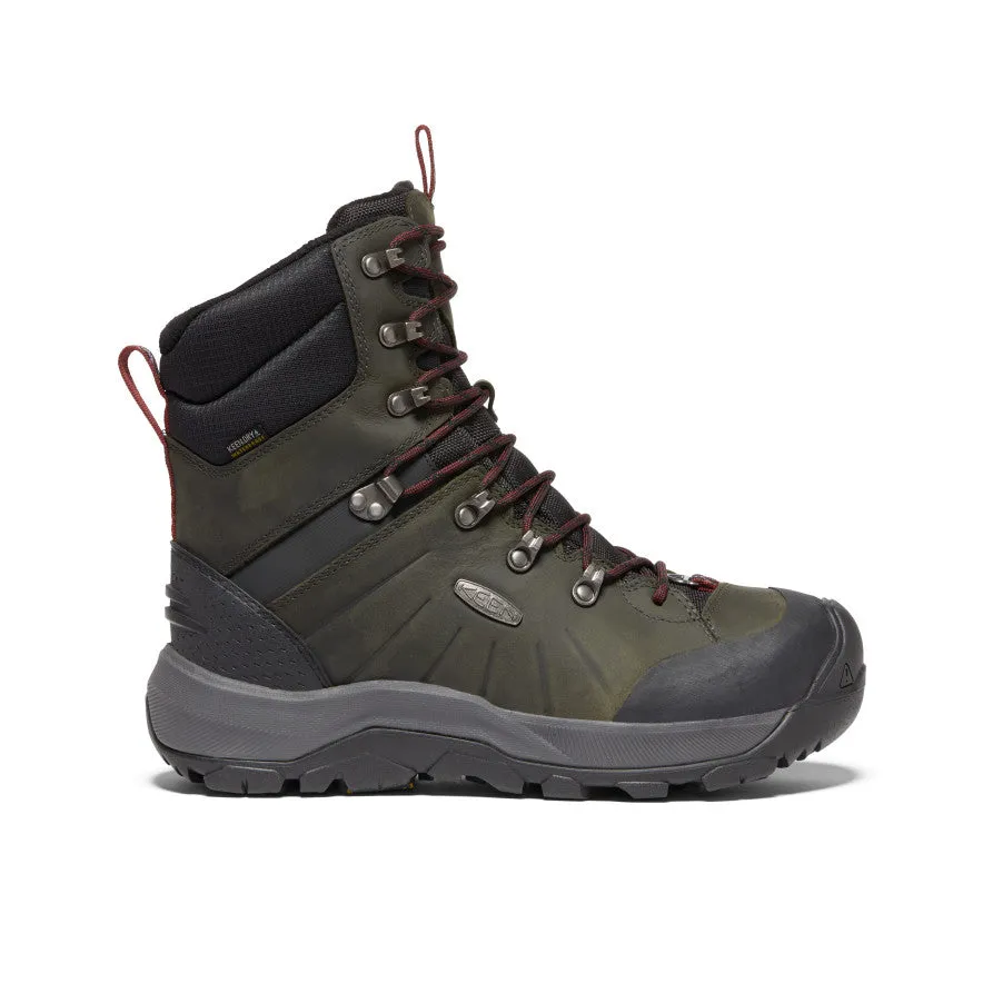 cyclists' efficiency Men's Revel IV High Polar Waterproof Boot  |  Magnet/Red Carpet