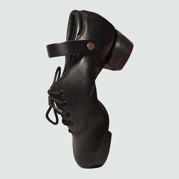 heel cup Active Day RUTHERFORD SUPER FLEXI BLACK SUEDE SOLE