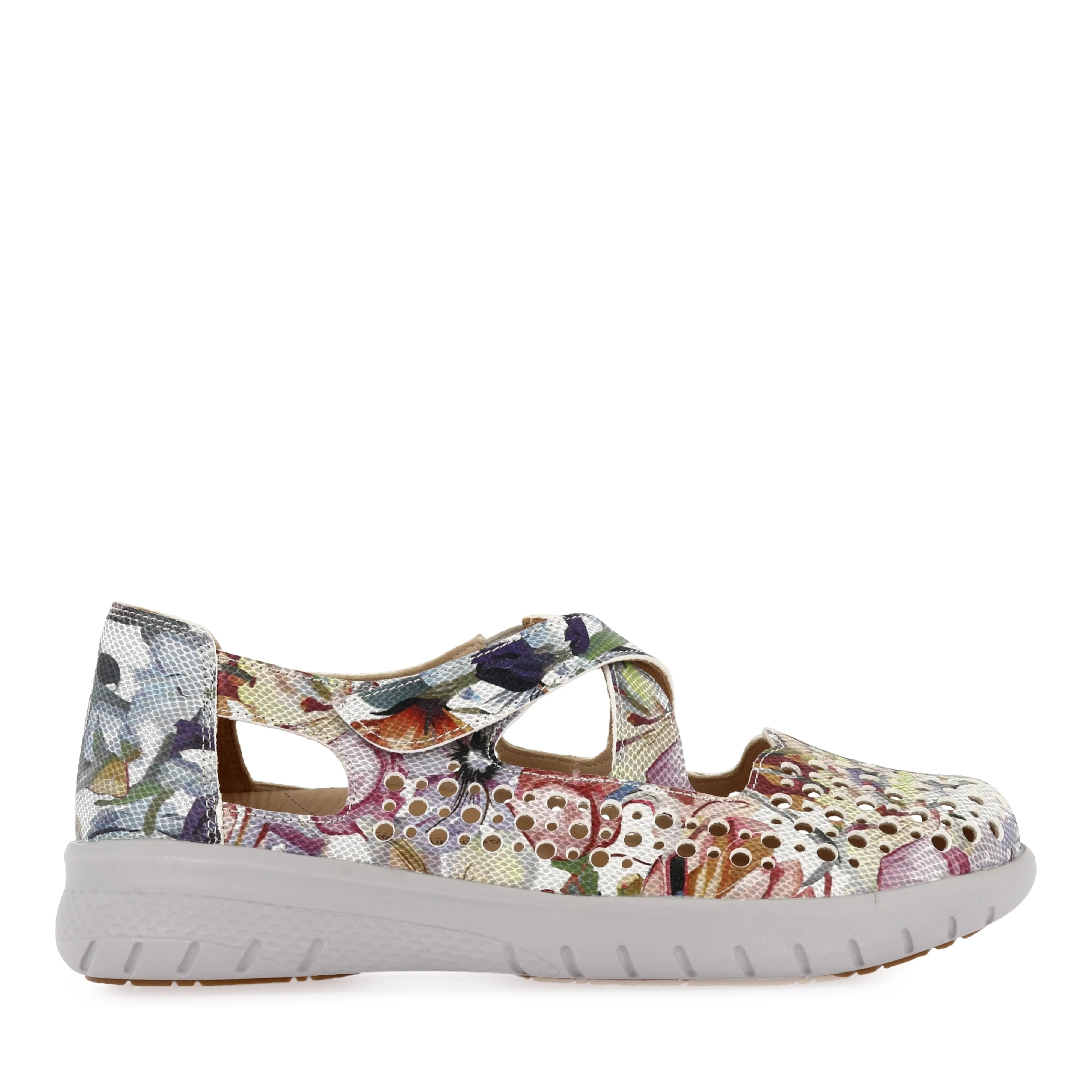 SACHET XF - BLUE SILVER MULTI LEATHER Trendy Footwear Work Wear