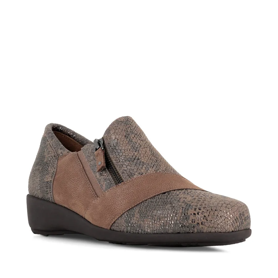 Padded collar Versatile Comfort SAGE XF - TAUPE MULTI LEATHER